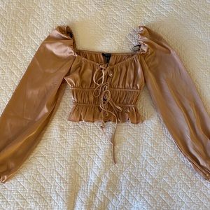 Champagne colour blouse